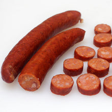 Load image into Gallery viewer, This is the hottest of our Smoked Sausages. Our Cajun Andouille Sausage is ready to heat and eat.