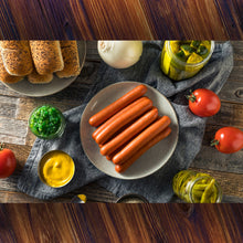 Load image into Gallery viewer, These are all beef hot dogs from Cusack Meats