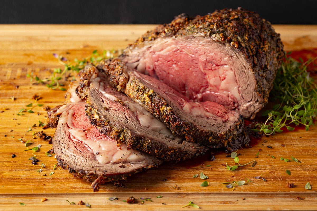 10oz Smoked Butter Garlic Prime Rib Slices – Cusack Meats