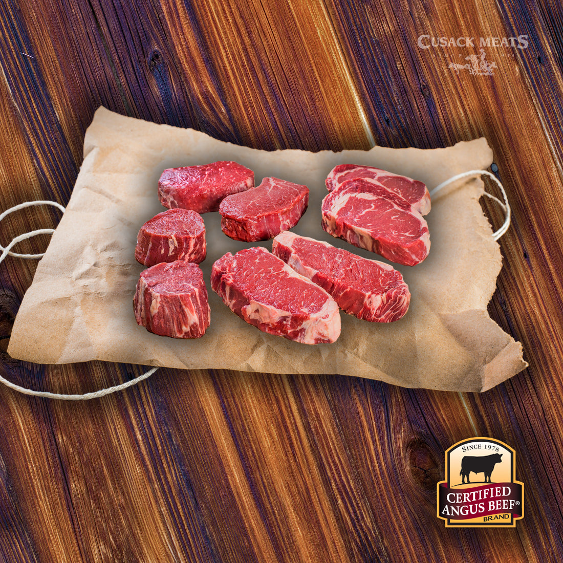 CAB® Boneless Beef Lover Sampler – Cusack Meats