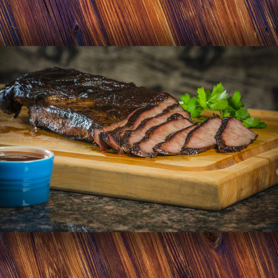 Hickory Smoked Beef Brisket is fully cooked from Cusack Meats