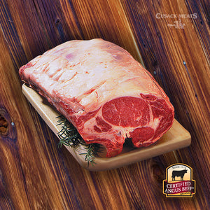 CAB® Ready to Cook Bone-In Prime Rib Roast (Whole/Half)