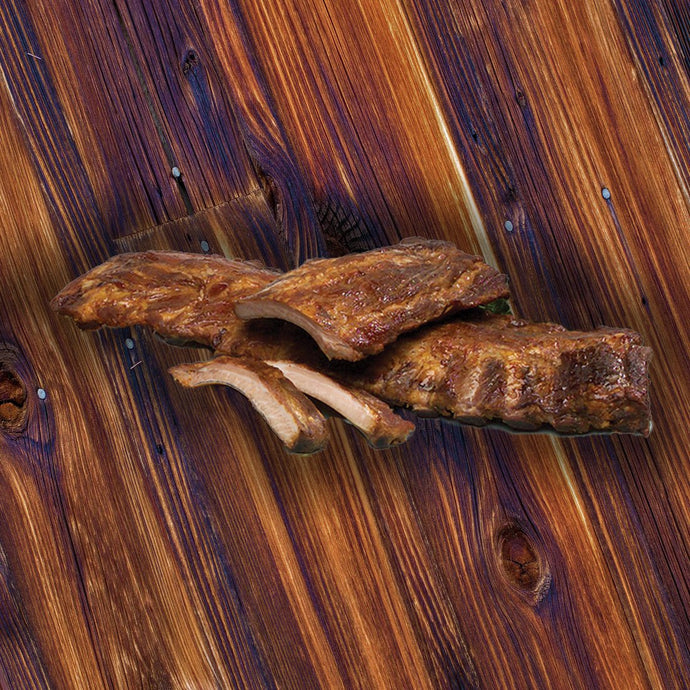 These hickory smoked baby back ribs