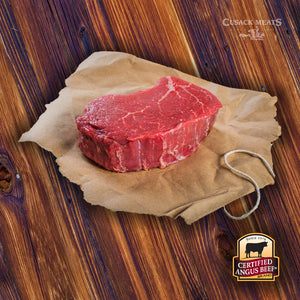 Cushion Club Steak is the center cut of the top sirloin from Cusack Meats