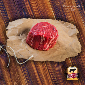 Tenderloin Filet with Certified Angus Beef being the best quality that you can buy.